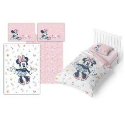Parure de lit réversible Disney Minnie - 140 cm x 200 cm