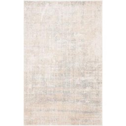 Tapis d'intérieur abstrait moderne tissé à la puissance, collection Adirondack, ADR207, en beige &