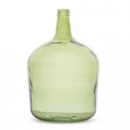 Vase en verre Dame Jeanne 12 litres - Vert