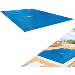 Bâche thermique bâche solaire chauffage solaire piscine 3 m x 2 m Bleu - Bleu - Arebos