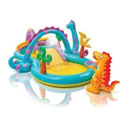 Intex - Piscine gonflable Dinoland Play Center 333x229x112 cm 57135NP