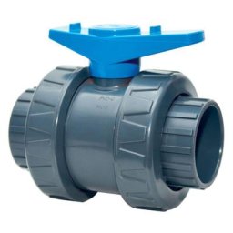 Fitt - Vanne pvc ø 50 mm Gris
