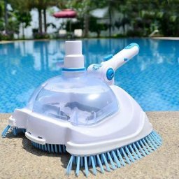 Aspirateur de piscine Aspirateur de spa de piscine Pompe à eau manuelle transparente Nettoyeur de