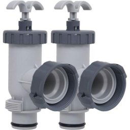 Kalisse - joli® Mode Vannes à piston de piscine 2 pcs TOP15040