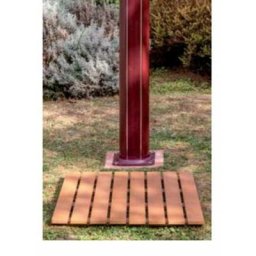 Socle de douche solaire Gre pour piscines de 60x60 cm