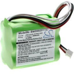 Batterie remplace Korg HHR210AAB, KITBAT1002 pour clavier (2000mAh, 7,2V, NiMH) - Vhbw