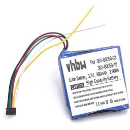 Li-Ion batterie 800mAh (3.7V) pour gps compteur de vélo de bicyclette Garmin Edge 510 - Vhbw