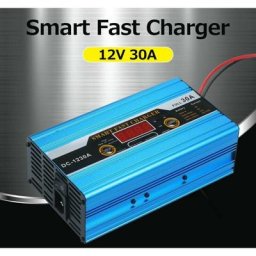 Chargeur rapide intelligent 12V 30A Chargeur de batterie avec chargeur de batterie de voiture à