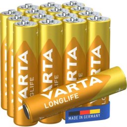 Piles Alcalines aaa Longlife Lot De 16 - Varta