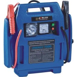 Awelco Caricabatterie Portatile Power 1500 con compressore e luce emergenza 12V