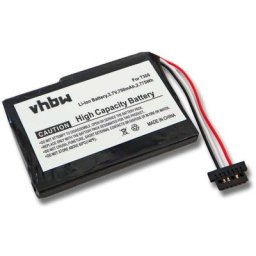 Batterie li-ion 750mAh pour Mitac Mio Moov 300, 301, 310, 330, 300u, 300 u, 350, 360, 360u, 360 u,