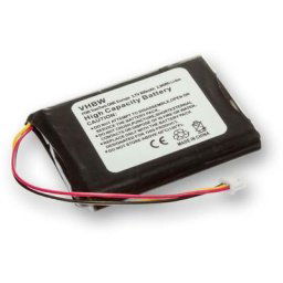 Batterie compatible avec TomTom One 4K00.100, 4N00.004, 4N00.004.2, 4N00.005, 4N00.006 système de