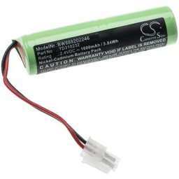Batterie remplacement pour Schneider TD310232 pour éclairage d'issue de secours (1600mAh, 2,4V,