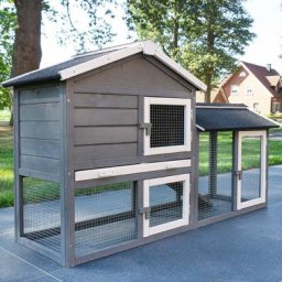 Cage Clapier Enclos lapin Extérieur en pour lapins petits animaux 088 Maison de rêve