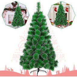 Sapin de Noël artificiel Sapin de Noël Artificiel Pin Arbre de Noel avec Support en métal Xmas