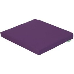 Gardenista - Coussin de siège carré antidérapant résistant à l'eau avec attaches sécurisées pour