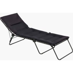 Bain de soleil pliable Lafuma Mobilier siesta l - Acier Tube Noir