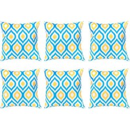 Gardenista Extérieur Coussins imprimés, Résistant à l'eau Coussin à motifs géométriques pour
