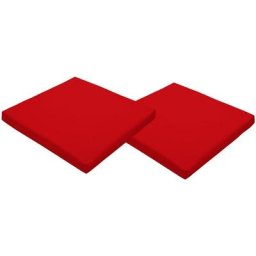 Coussin de siège carré antidérapant résistant à l'eau avec attaches sécurisées pour l'extérieur,
