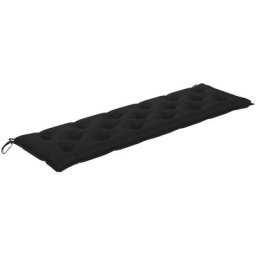 Coussin matelas assise dossier pour banc de balancelle jardin grand confort en Tissu 180x50x7 cm