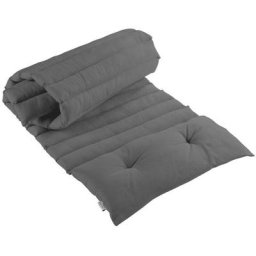 Coussin bain de soleil Pacifique anthracite 60x180 cm - Gris foncé