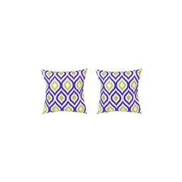 Extérieur Coussins imprimés, Résistant à l'eau Coussin à motifs géométriques pour jardin, Coloré