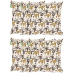 Gardenista Coussin coloré pour intérieur/extérieur, Résistant à l'eau Toile de coton Siège de la