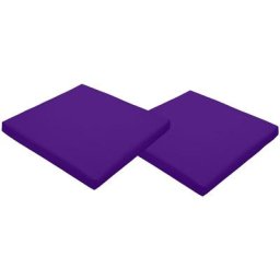 Coussin de siège carré antidérapant résistant à l'eau avec attaches sécurisées pour l'extérieur,