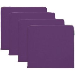 Coussin de siège carré antidérapant résistant à l'eau avec attaches sécurisées pour l'extérieur,