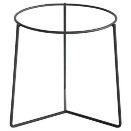 Louis Moulin - Tripode pour pot anthracite - 38x36 cm - Acier époxy
