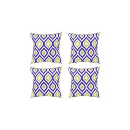 Extérieur Coussins imprimés, Résistant à l'eau Coussin à motifs géométriques pour jardin, Coloré