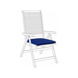 Gardenista - Coussin de siège carré antidérapant résistant à l'eau avec attaches sécurisées pour