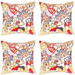 Extérieur Coussins imprimés, Résistant à l'eau Coussin à Décoratif pour jardin, Coloré Coussin de