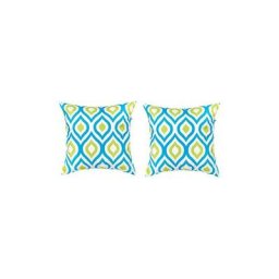 Extérieur Coussins imprimés, Résistant à l'eau Coussin à motifs géométriques pour jardin, Coloré