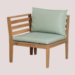 Sklum - Modules de Salon de Jardin Filips Céladon - Céladon Fauteuil gauche