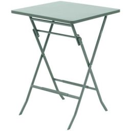 Table haute pliante Greensboro vert olive 2 places - Hespéride - Vert olive