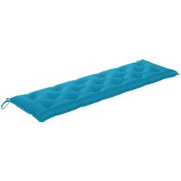 Coussin matelas assise dossier pour banc de balancelle jardin grand confort en Tissu 180x50x7 cm