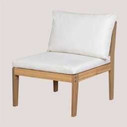 Modules de Salon de Jardin Filips Sklum Blanc Gardenia - Blanc Gardenia Fauteuil