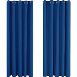 Rideaux Occultants Isolant Thermique Anti Froid, Rideaux pour Salon et Chambre, Design Moderne à