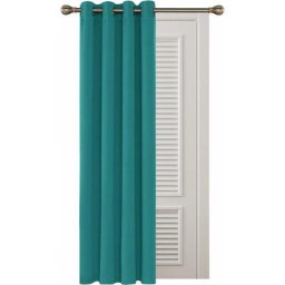 Deconovo Rideaux Occultants Isolant Thermique, Design Moderne à Oeillets, 1Pièces, Petite Taille,
