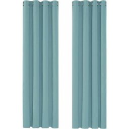 Rideaux Occultants Isolant Thermique Anti Froid, Rideaux pour Salon et Chambre, Design Moderne à