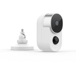 Caméra de sécurité WiFi extérieure à batterie rechargeable monobloc, caméra ip extérieure sans fil