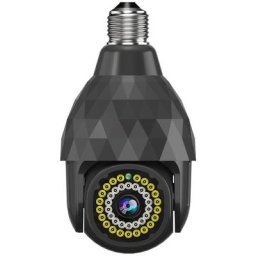 Caméra de surveillance Caméra ip Ampoule E27 de surveillance 1080P hd 360°39 led