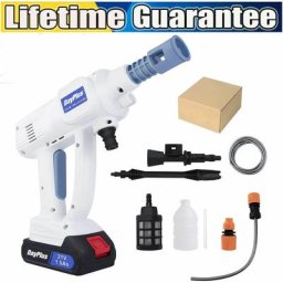Nettoyeur électrique rechargeable sans fil camion pistolet à eau haute pression