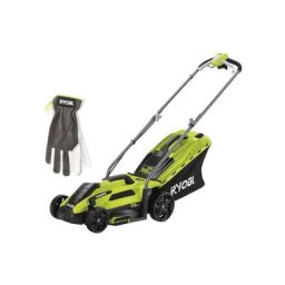 Ryobi - Pack Tondeuse électrique 1300W Coupe 33cm RLM13E33S - Gants de jardinage cuire taille m
