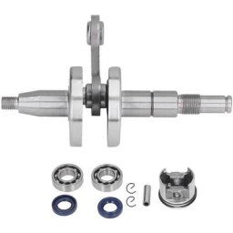Kit de Piston de Vilebrequin à Manivelle Remplacement pour Stihl MS170 017 Tronçonneuse 1130 030