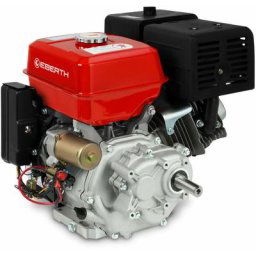 13 cv Moteur Thermique à Essence Moteur de Kart avec Réducteur 2:1, Arbre de 25 mm ø, Démarreur