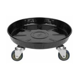 Soucoupe pour pots de fleurs Chariot à roulettes 30 cm pour plantes lourdes en pots Plateau à