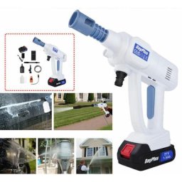 Nettoyeur automatique haute pression sans fil nettoyeur de voiture portable pistolet à eau