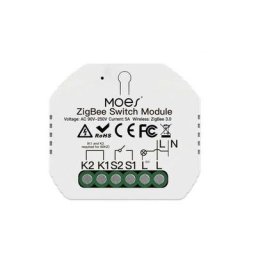 Qcontrol - Micromodule ZigBee interrupteur d'éclairage sans neutre compatible Tuya